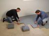 Basement Floor Matting & Vapor Barrier Tiles for carpeting and floor finishing in Oakville, Hamilton, Burlington