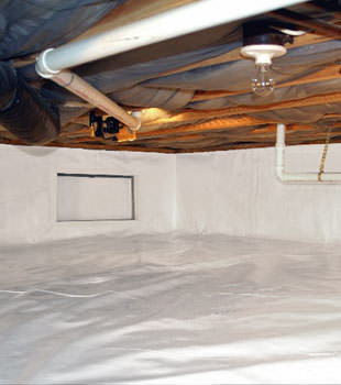 A complete crawl space repair system in St Catharines
