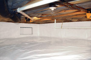 Crawl Space Repair After in Oakville