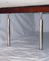 a crawl space repaired with crawl space jack posts and a crawl space liner for a home in Dundas