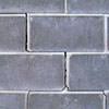 A diagonal stair-step crack found along a foundation wall in a Simcoe home