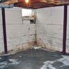 Rusted, corroded i-beams found with a failing foundation in a Port Colborne home.