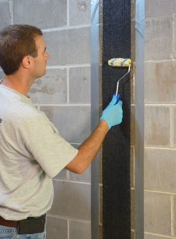CarbonArmor® Wall Stabilization System Installed