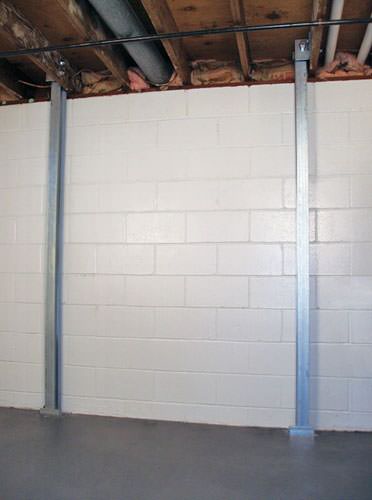 The Powerbrace Wall Repair System, How To Reinforce Basement Beam