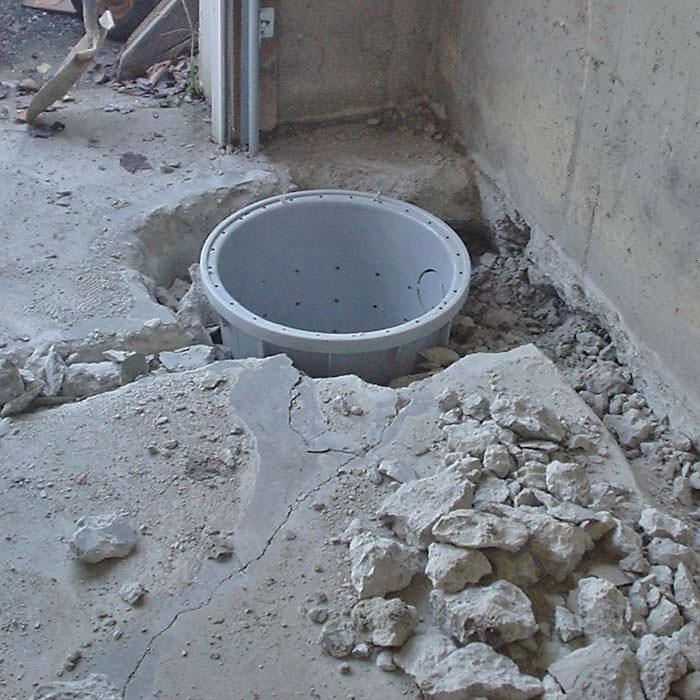 Sump Pump Installation In Ontario Six, Installing Sump Pump In Concrete Basement