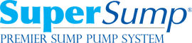 Logo for our SuperSump® Pump System, available in Kitchener and other parts of Ontario