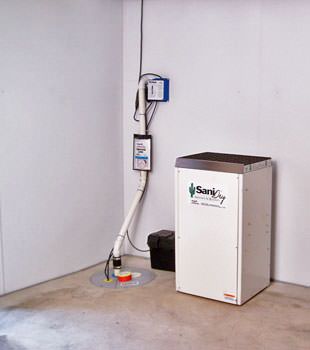 Basement Waterproofing Perimeter System & dehumidifier in Hamilton