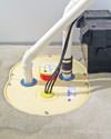 Basement Sump Pump installed in Oakville home